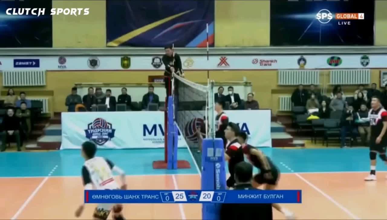 Mongolian Volleyball National League 2022 Battur Batsuuri Highlight 柬埔寨头条